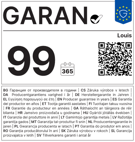 Producer durability guarantee: 99 years — Oberwerth Louis