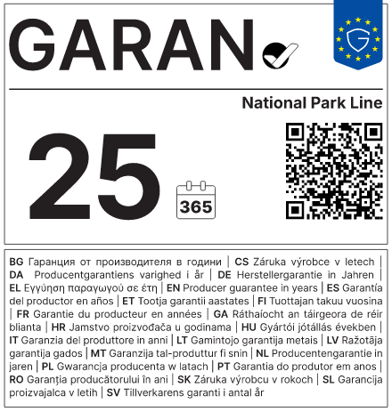 Hersteller-Haltbarkeitsgarantie: 25 Jahre — Jangal National Park Line Ultimate